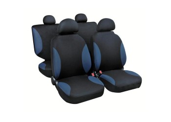 ΚΑΛΥΜΜΑΤΑ ΚΑΘΙΣΜΑΤΩΝ PALINURO SET 4ΤΕΜ. ΜΑΥΡΟ/ΜΠΛΕ