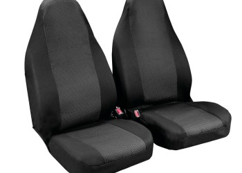 ΚΑΛΥΜΜΑΤΑ ΚΑΘΙΣΜΑΤΩΝ ΦΟΡΕΤΟ ΠΟΛΥΕΣΤΕΡΙΚΟ ΥΦΑΣΜΑ (50x89cm)  ΜΑΥΡΟ DUKA HIGH-BACK MODULAR SERIES LAMPA - 2 ΤΕΜ