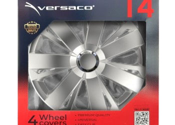 Amio - ΤΑΣΙΑ 14" HUBCAP RC ENERGY ΑΣΗΜΙ ΣΕΤ 4ΤΕΜ ΣΕ ΚΟΥΤΙ (5776/AM)