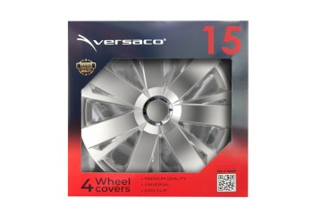 Amio - ΤΑΣΙΑ 15" HUBCAP RC ENERGY ΑΣΗΜΙ - ΣΕΤ 4 ΤΕΜ. ΣΕ ΚΟΥΤΙ (5783/AM)