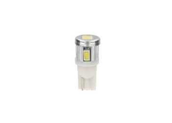 T10 W5W 12V W2,1x9,5d 70lm MEGA-LED6 ΔΙΑΘΛΑΣΗΣ (ΚΑΡΦΩΤΟ-ΑΚΑΛΥΚΟ-ΔΙΠΛΗΣ ΠΟΛΙΚΟΤΗΤΑΣ) BLISTER 2ΤΕΜ.