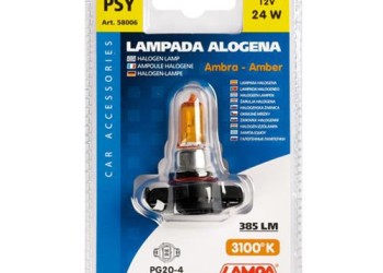 PSY24W 12V 24W 385lm PG20-4 STANDARD LINE ΠΟΡΤΟΚΑΛΙ 1ΤΕΜ. ΣΕ ΚΟΥΤΑΚΙ