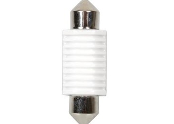 ΛΑΜΠΑΚΙ ΠΛΑΦΟΝΙΕΡΑΣ 9-32V 12x36mm 120lm ΛΕΥΚΟ MEGA-LED12 (ΔΙΠΛΗΣ ΠΟΛΙΚΟΤΗΤΑΣ) BLISTER 1ΤΕΜ.