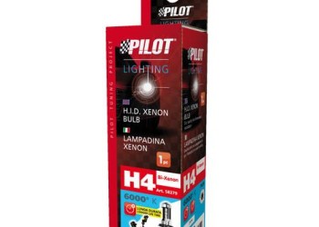 H4 6.000k 12/24V HID PREMIUM Λάμπα 1η ΚΑΙ 2η σκάλα XENON για ΚΙΤ XENON 1τεμ