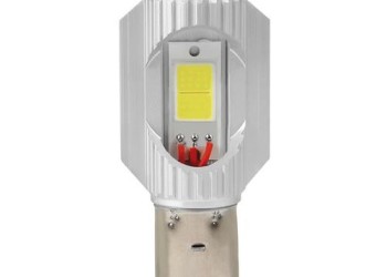 S2 9-32V 35/35W BA20d 2SMDx12chips 680lm (ΔΙΠΛΗΣ ΠΟΛΙΚΟΤΗΤΑΣ- CAN-BUS) MEGA LED 1ΤΕΜ. ΚΟΥΤΙ