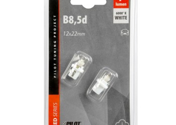 ΛΑΜΠΑΚΙΑ ΜΕ LED B8.5d ΛΕΥΚΟ ΦΩΣ ΚΑΡΦΙ