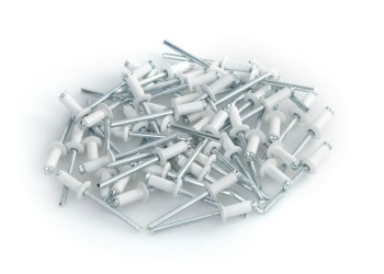 ΠΡΙΤΣΙΝΙΑ ΑΛΟΥΜΙΝΙΟΥ 4,8x12mm (ΒΑΘΟΣ ΤΡΥΠΑΣ 2-6mm/ ΕΣΩΤΕΡΙΚΗ ΔΙΑΜΕΤΡΟ 5,3mm) ΛΕΥΚΑ 50ΤΕΜ