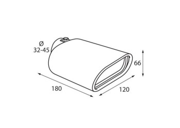 ΑΚΡΟ ΕΞΑΤΜΙΣΗΣ TS-57 Φ32-45mm