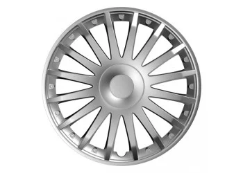 Amio - ΤΑΣΙΑ 14" CRYSTAL ΑΣΗΜΙ - ΣΕΤ 4ΤΕΜ ΣΕ ΚΟΥΤΙ (6308/AM)