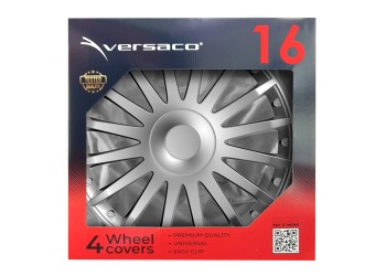 Amio - ΤΑΣΙΑ 16" CRYSTAL ΑΣΗΜΙ ΣΕΤ 4 ΤΕΜ ΣΕ ΚΟΥΤΙ (6322/AM)