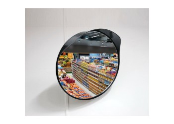 ΚΑΘΡΕΠΤΗΣ ΑΣΦΑΛΕΙΑΣ/ΚΥΚΛΟΦΟΡΙΑΣ ΚΥΡΤΟΣ ΜΑΥΡΟΣ ΒΙΔΩΤΟΣ ΕΞΩΤΕΡΙΚΟΥ ΧΩΡΟΥ 30cm TRAFFIC MIRRORS 1ΤΕΜ