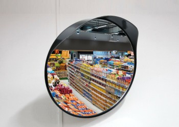 ΚΑΘΡΕΠΤΗΣ ΑΣΦΑΛΕΙΑΣ/ΚΥΚΛΟΦΟΡΙΑΣ ΚΥΡΤΟΣ ΜΑΥΡΟΣ ΒΙΔΩΤΟΣ ΕΞΩΤΕΡΙΚΟΥ ΧΩΡΟΥ 30cm TRAFFIC MIRRORS 1ΤΕΜ