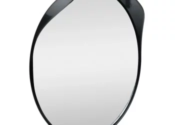 ΚΑΘΡΕΠΤΗΣ ΑΣΦΑΛΕΙΑΣ/ΚΥΚΛΟΦΟΡΙΑΣ ΚΥΡΤΟΣ ΜΑΥΡΟΣ ΒΙΔΩΤΟΣ ΕΞΩΤΕΡΙΚΟΥ ΧΩΡΟΥ 30cm TRAFFIC MIRRORS 1ΤΕΜ