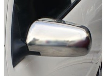 ΚΑΠΑΚΙΑ ΚΑΘΡΕΠΤΩΝ ΓΙΑ SKODA OCTAVIA I (A4) 00-04/SKODA OCTAVIA II (A5) 04-13 ΧΡΩΜΙΟΥ ΑΣΥΜΜΕΤΡΑ ΜΕΤΑΛΛΙΚΑ2 ΤΕΜ