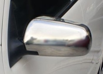 ΚΑΠΑΚΙΑ ΚΑΘΡΕΠΤΩΝ ΓΙΑ SKODA OCTAVIA I (A4) 00-04/SKODA OCTAVIA II (A5) 04-13 ΧΡΩΜΙΟΥ ΑΣΥΜΜΕΤΡΑ ΜΕΤΑΛΛΙΚΑ2 ΤΕΜ