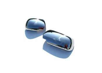 ΚΑΠΑΚΙΑ ΚΑΘΡΕΠΤΩΝ ΓΙΑ SKODA OCTAVIA I (A4) 00-04/SKODA OCTAVIA II (A5) 04-13 ΧΡΩΜΙΟΥ ΑΣΥΜΜΕΤΡΑ ΜΕΤΑΛΛΙΚΑ2 ΤΕΜ