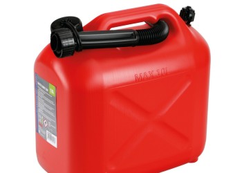 ΜΠΕΤΟΝΙ-KANIΣΤΡΟ ΠΛΑΣΤΙΚΟ ΓΙΑ ΜΕΤΑΦΟΡΑ ΚΑΥΣΙΜΟΥ ΜΕ ΕΥΚΑΜΠΤΟ ΜΑΚΡΥ ΣΤΟΜΙΟ ΑΣΦΑΛΕΙΑΣ ΚΟΚΚΙΝΟ JERRY CAN 10lt LAMPA  - 1 TEM.