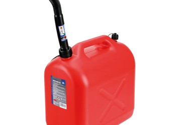 ΜΠΕΤΟΝΙ-ΚΑΝΙΣΤΡΟ ΠΛΑΣΤΙΚΟ ΓΙΑ ΜΕΤΑΦΟΡΑ ΚΑΥΣΙΜΟΥ ΜΕ ΕΥΚΑΜΠΤΟ ΜΑΚΡΥ ΣΤΟΜΙΟ ΑΣΦΑΛΕΙΑΣ ΚΟΚΚΙΝΟ JERRY CAN 20lt LAMPA  - 1 TEM.