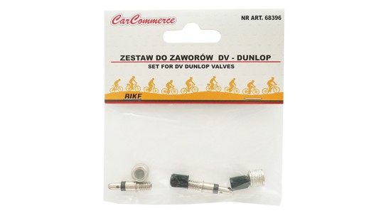 CarCommerce - KIT ΒΑΛΒΙΔΑΣ ΠΟΔΗΛΑΤΟΥ DUNLOP ΣΕΤ 6ΤΕΜ. (68396-CC)