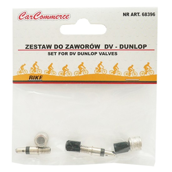 CarCommerce - KIT ΒΑΛΒΙΔΑΣ ΠΟΔΗΛΑΤΟΥ DUNLOP ΣΕΤ 6ΤΕΜ. (68396-CC)