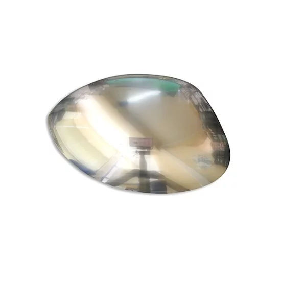 ΚΑΠΑΚΙΑ ΚΑΘΡΕΠΤΗ ΧΡΩΜΙΟΥ ΜΕΤΑΛΛΙΚΑ ΓΙΑ PEUGEOT 206 5D HB/SD/SW/CC 98-12 Ανοξείδωτο Ατσάλινο