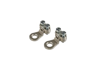 ΑΚΡΟΔΕΚΤΕΣ ΚΑΛΩΔΙΩΝ ΜΠΑΤΑΡΙΑΣ 16mm²  ΜΕ ΤΡΥΠΑ 8mm ΜΕ ΠΛΑΚΑ ΣΥΣΦΙΞΗΣ 2ΤΕΜ