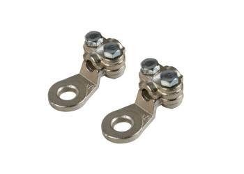 ΑΚΡΟΔΕΚΤΕΣ ΚΑΛΩΔΙΩΝ ΜΠΑΤΑΡΙΑΣ 25mm²  ΜΕ ΤΡΥΠΑ 8mm ΜΕ ΠΛΑΚΑ ΣΥΣΦΙΞΗΣ 2ΤΕΜ