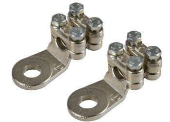 ΑΚΡΟΔΕΚΤΕΣ ΚΑΛΩΔΙΩΝ ΜΠΑΤΑΡΙΑΣ 70mm²  ΜΕ ΤΡΥΠΑ 12mm ΜΕ ΔΙΠΛΗ ΠΛΑΚΑ ΣΥΣΦΙΞΗΣ 2ΤΕΜ