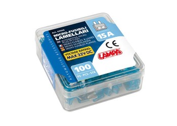 ΑΣΦΑΛΕΙΕΣ MICRO 15Amp 12/32V ΣΕ ΚΟΥΤΑΚΙ 100ΤΕΜ.