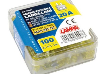 ΑΣΦΑΛΕΙΕΣ MICRO 20Amp 12/32V ΣΕ ΚΟΥΤΑΚΙ 100ΤΕΜ.
