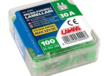ΑΣΦΑΛΕΙΕΣ MICRO 30Amp 12/32V ΣΕ ΚΟΥΤΑΚΙ 100ΤΕΜ.