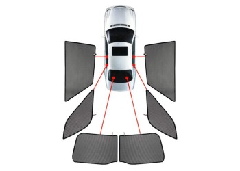 CarShades - ΚΟΥΡΤΙΝΑΚΙΑ ΜΑΡΚΕ CAR SHADES ΓΙΑ BMW X1 F84 5D 2015+ - 6 ΤΕΜ. (PVC.BMW-X1-5-B)