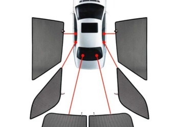 CarShades - ΚΟΥΡΤΙΝΑΚΙΑ ΜΑΡΚΕ CAR SHADES ΓΙΑ BMW X1 F84 5D 2015+ - 6 ΤΕΜ. (PVC.BMW-X1-5-B)