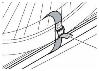 ΑΝΤΑΛΛΑΚΤΙΚΟ ΛΟΥΡΙ ΚΑΙ ΠΟΡΠΗ 40CM ΓΙΑ MISTRAL MENABO - 3 τεμ