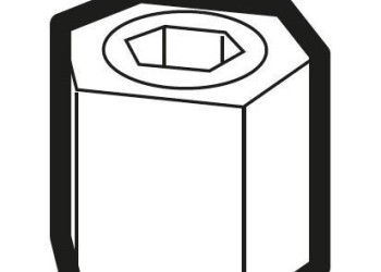 ΑΝΤΑΛΛΑΚΤΙΚΟ ΣΕΤ ΜΕ ΕΞΑΓΩΝΑ ΠΑΞΙΜΑΔΙΑ ΓΙΑ T-SYSTEM 72330/MB ΒΑΣΗΣ ΣΚΙ ICEBERG MENABO - 4 ΤΕΜ.