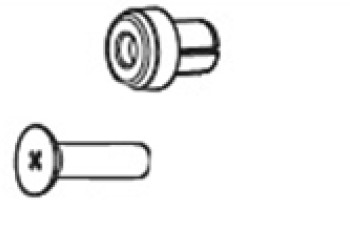 ΑΝΤΑΛΛΑΚΤΙΚΑ ΚΑΠΑΚΙΑ Φ25 ΜΕ ΒΙΔΕΣ ΓΙΑ ΣΩΛΗΝΕΣ ΒΑΣΕΩΝ ΠΟΔΗΛΑΤΩΝ MENABO - 2 ΣΕΤ