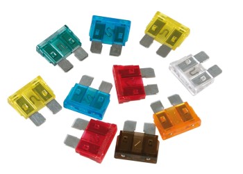 ΑΣΦΑΛΕΙΕΣ PLUG-IN 12/24V - 10 ΤΕΜ. (ΚΑΡΤΕΛΑ)