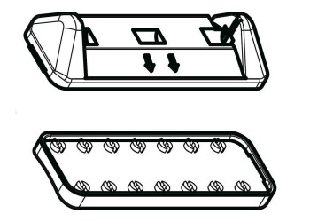 ΑΝΤΑΛΛΑΚΤΙΚΟ ΛΑΣΤΙΧΟ ΠΟΔΙΩΝ ΓΙΑ FIX GS (ΜΕ ΔΑΓΚΑΝΑ) ΓΙΑ ΜΠΑΡΕΣ TEMA - 1 ΤΕΜ.