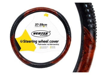 Amio - ΚΑΛΥΜΜΑ ΤΙΜΟΝΙΟΥ 37/39CM SWC-11 ΜΑΥΡΟ/ΞΥΛΟ - 1 ΤΕΜ. (01369/AM)