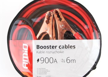 Amio - ΚΑΛΩΔΙΑ ΜΠΑΤΑΡΙΑΣ ΡΕΥΜΑΤΟΔΟΤΕΣ 900A 6M - 1 ΤΕΜ. (01025/AM)