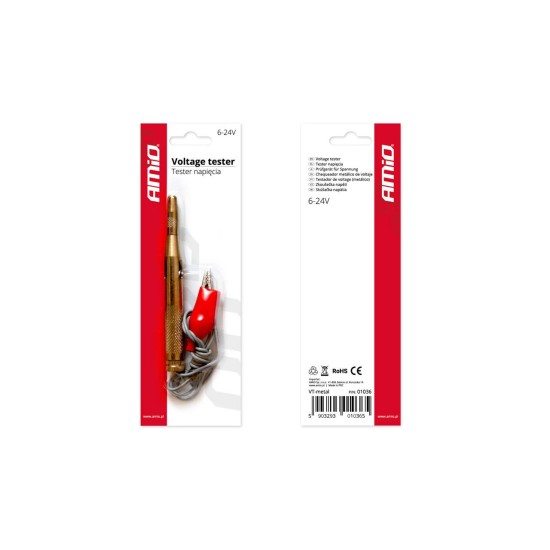 Amio - ΔΟΚΙΜΑΣΤΙΚΟ ΚΑΤΣΑΒΙΔΙ - ΑΚΙΔΑ 6-24V - 1 ΤΕΜ. (01036/AM)