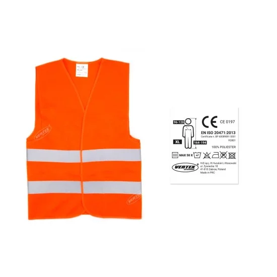 Amio - ΓΙΛΕΚΟ ΕΚΤΑΚΤΗΣ ΑΝΑΓΚΗΣ XL (ΦΩΣΦΟΡΙΖΕ/ΠΟΡΤΟΚΑΛΙ/ΠΟΛΥΕΣΤΕΡΙΚΟ) - 1 ΤΕΜ. (01735/AM)