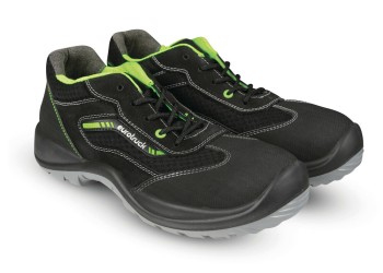 ΠΑΠΟΥΤΣΙΑ ΕΡΓΑΣΙΑΣ ΣΑΜΠΟ (SABOT) EUROTRUCK ACID JUNGLE ΜΑΥΡΟ/ΠΡΑΣΙΝΟ Νο41 LAMPA