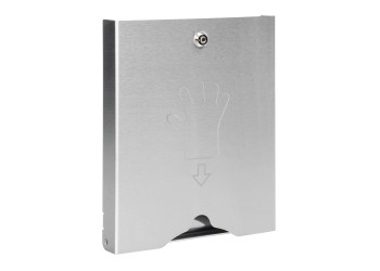 ΚΟΥΤΙ ΜΕΤΑΛΛΙΚΟ (ΒΙΔΩΤΟ ΣΤΟΝ ΤΟΙΧΟ) ΜΕ ΚΛΕΙΔΙ ΓΙΑ ΓΑΝΤΙΑ ΜΙΑΣ ΧΡΗΣΗΣ (7140.3 ΓΑΝΤΙΑ)