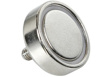 ΜΑΓΝΗΤΗΣ ΜΕ ΒΙΔΑ 120N/12kg M4 20x14mmH (ΕΙΔΙΚΟ ΓΙΑ ΤΟ ΚΟΥΤΙ 7141.4) 1ΤΕΜ