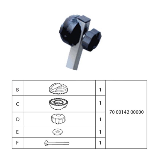 ΑΝΤΑΛΛΑΚΤΙΚΗ ΡΟΔΕΛΑ ΓΙΑ ΒΑΣΗ MARIUS MENABO - 1 ΤΕΜ