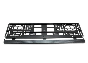 Amio - CARBON ΠΛΑΙΣΙΟ ΠΙΣΩ ΠΙΝΑΚΙΔΑΣ ΚΥΚΛΟΦΟΡΙΑΣ (52 Χ 12,5 cm) - 1 ΤΕΜ. (01165/AM)