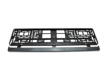 Amio - CARBON ΠΛΑΙΣΙΟ ΠΙΣΩ ΠΙΝΑΚΙΔΑΣ ΚΥΚΛΟΦΟΡΙΑΣ (52 Χ 12,5 cm) - 1 ΤΕΜ. (01165/AM)