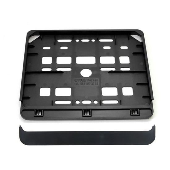 Amio - ΠΛΑΙΣΙΟ ΠΙΝΑΚΙΔΑΣ MOTO 150 Χ 190 mm (ΜΑΥΡΟ/ΠΛΑΣΤΙΚΟ) - 1 ΤΕΜ. (01166/AM)