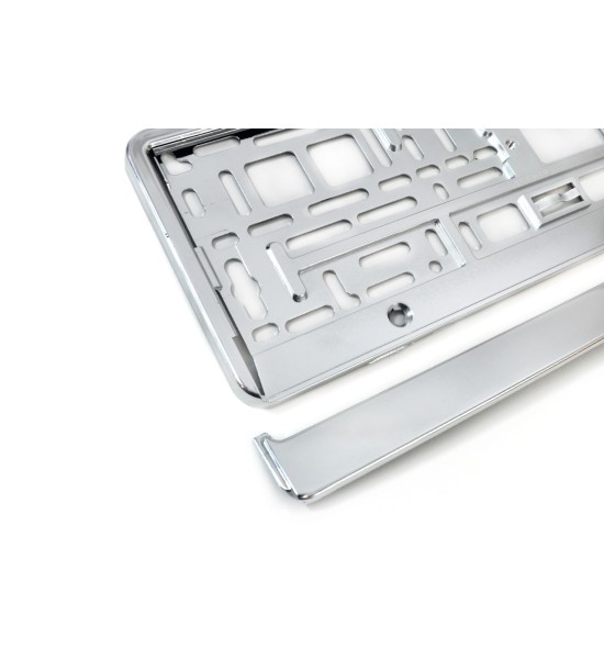 Amio - ΠΛΑΣΤΙΚΟ ΠΛΑΙΣΙΟ ΠΙΣΩ ΠΙΝΑΚΙΔΑΣ ΚΥΚΛΟΦΟΡΙΑΣ (ΧΡΩΜΙΟ) - 52 Χ 12,5 cm - 1 ΤΕΜ. (01170/AM)